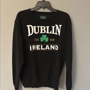 Dublin Ireland Sweatshirt The Dublin Trading Co. Grafton Street size Large